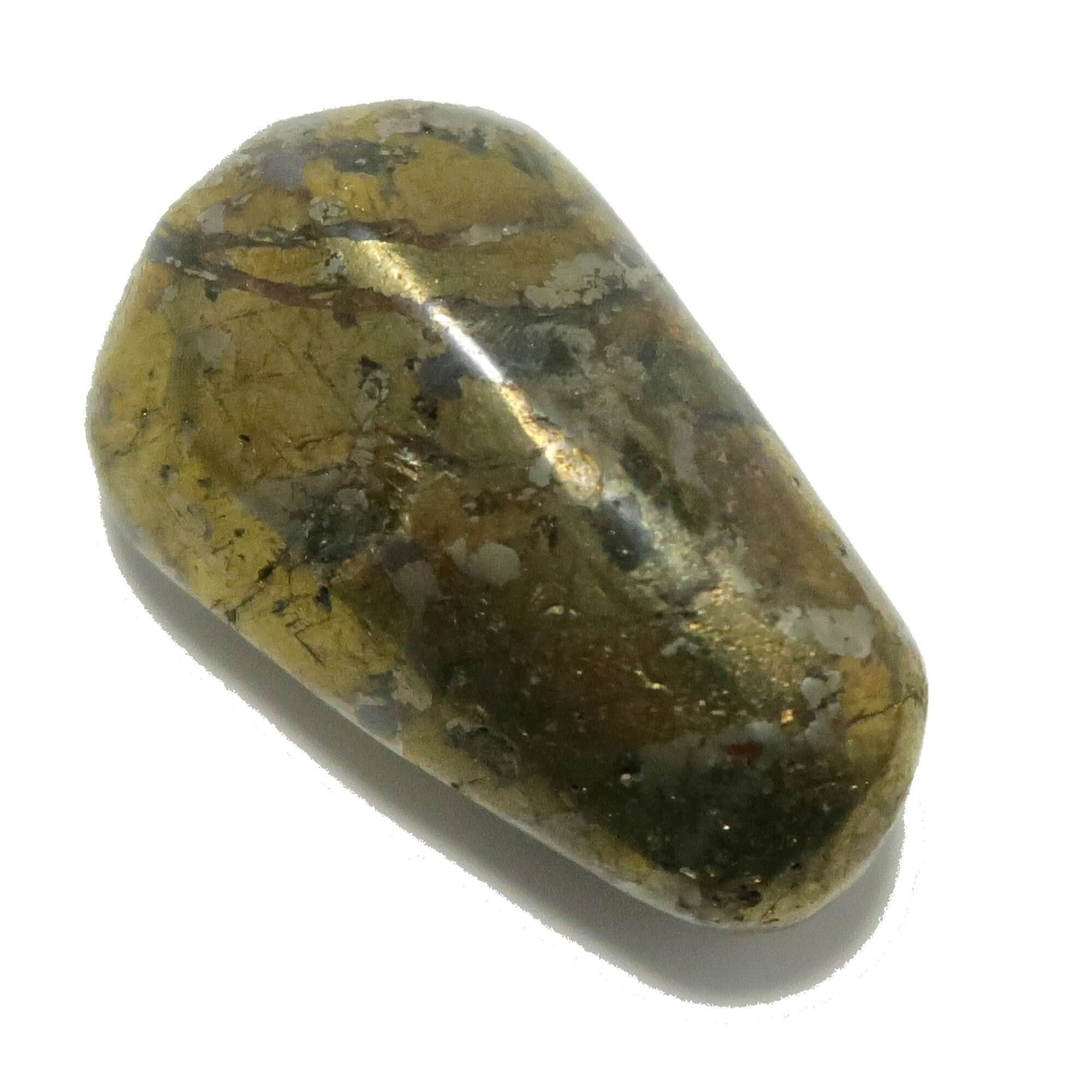 Chalcopyrite Tumbled Stone Pyrite Gold Finger
