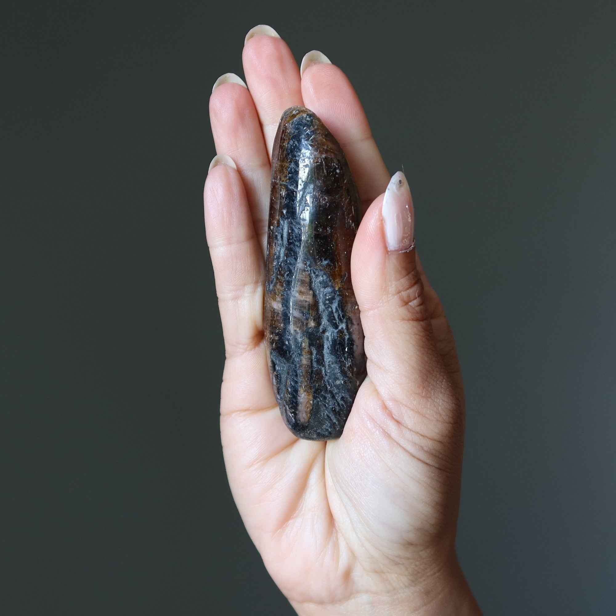 Chiastolite Massage Wand Holy Healing Stone Rare Find