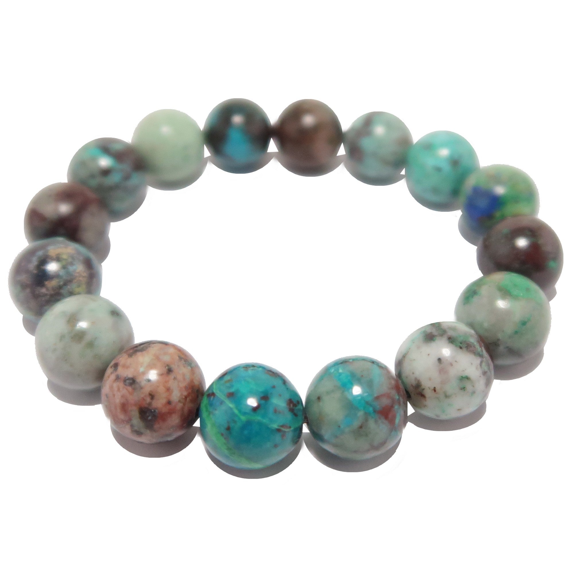Chrysokoll Armband Seltene rote Cuprit Perlen Element Strike