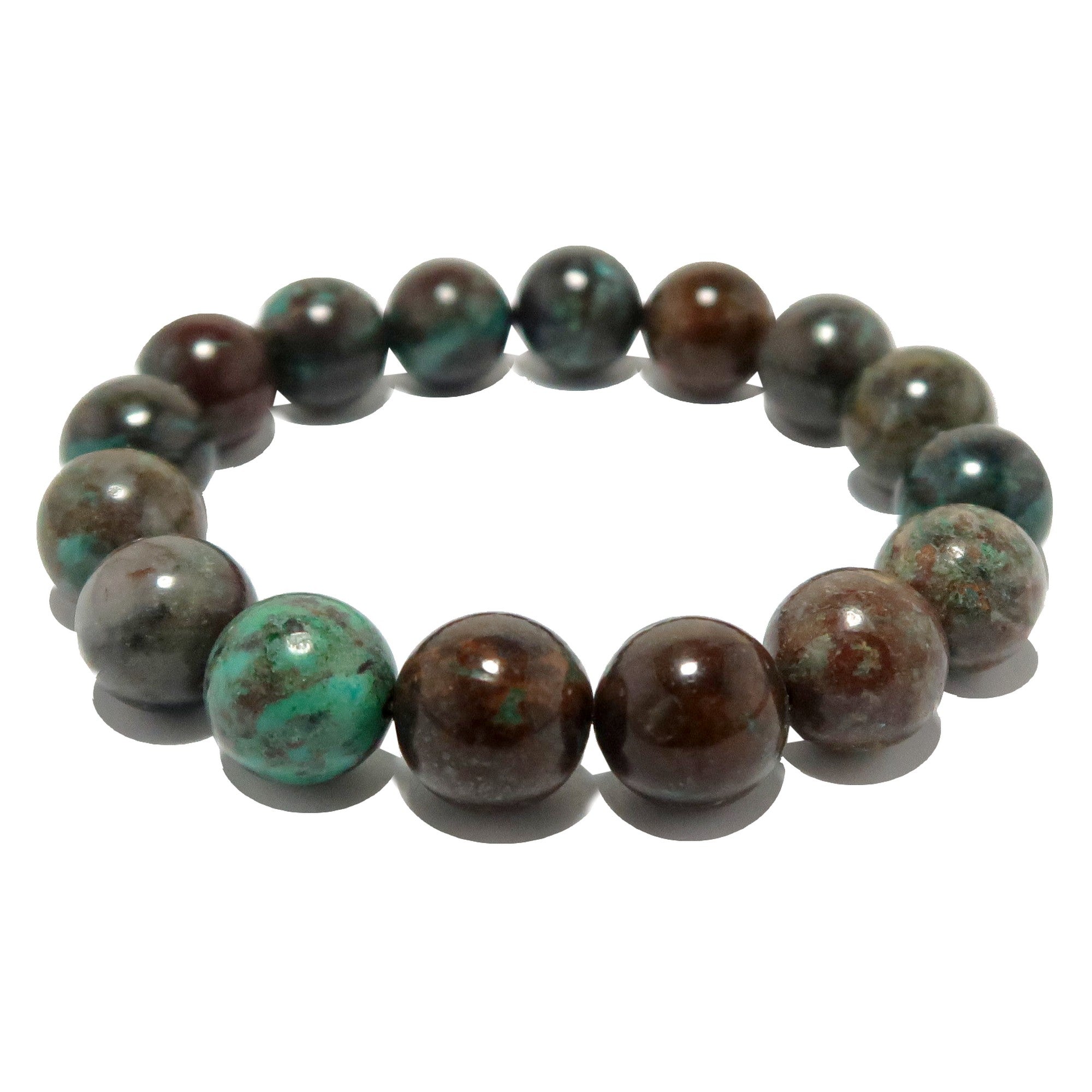 Chrysokoll Armband Seltene rote Cuprit Perlen Element Strike