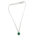 Chrysokollkette Geliebtes Blau Sterlingsilber