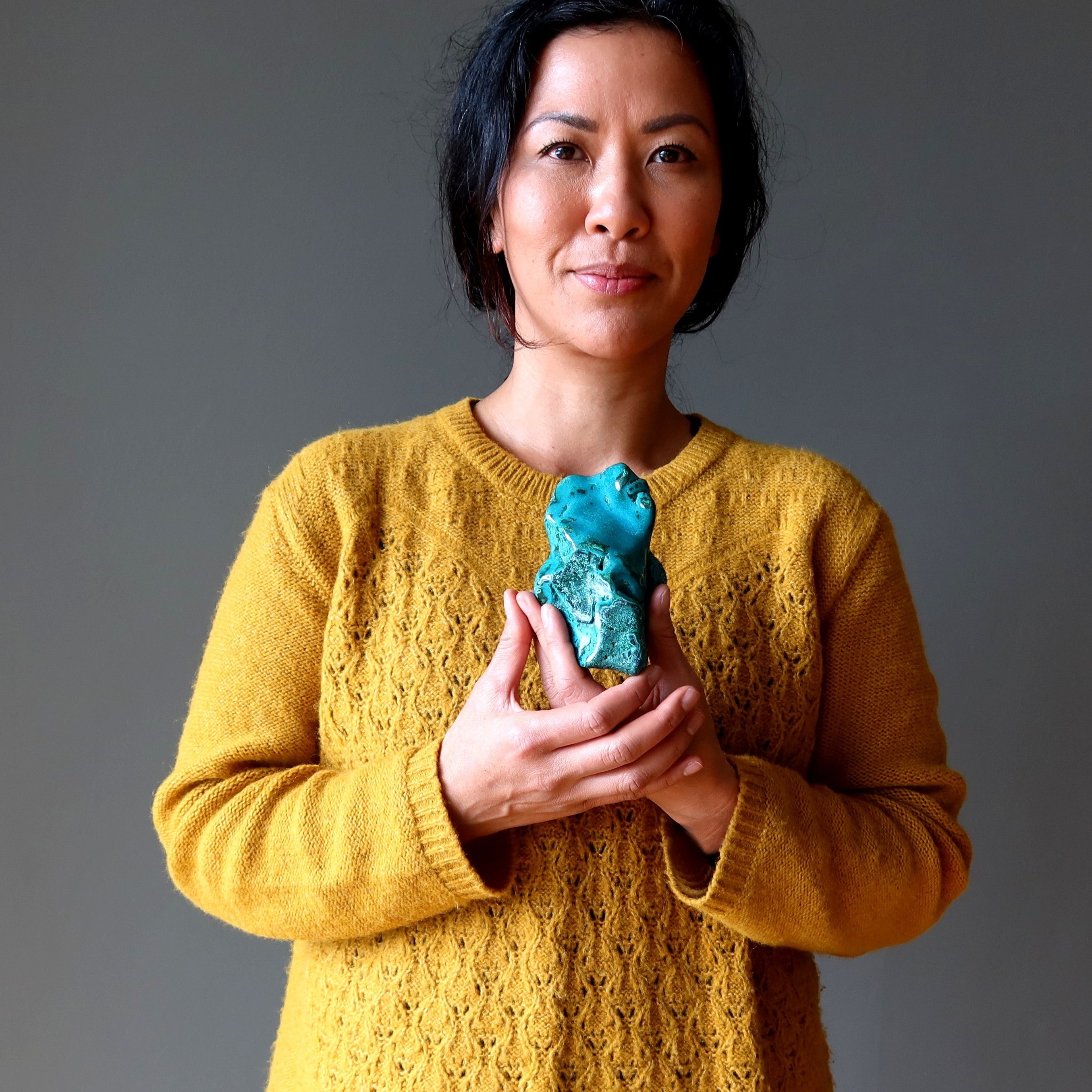 Chrysocolle Cristal brut Art Nature Pierre Bleue