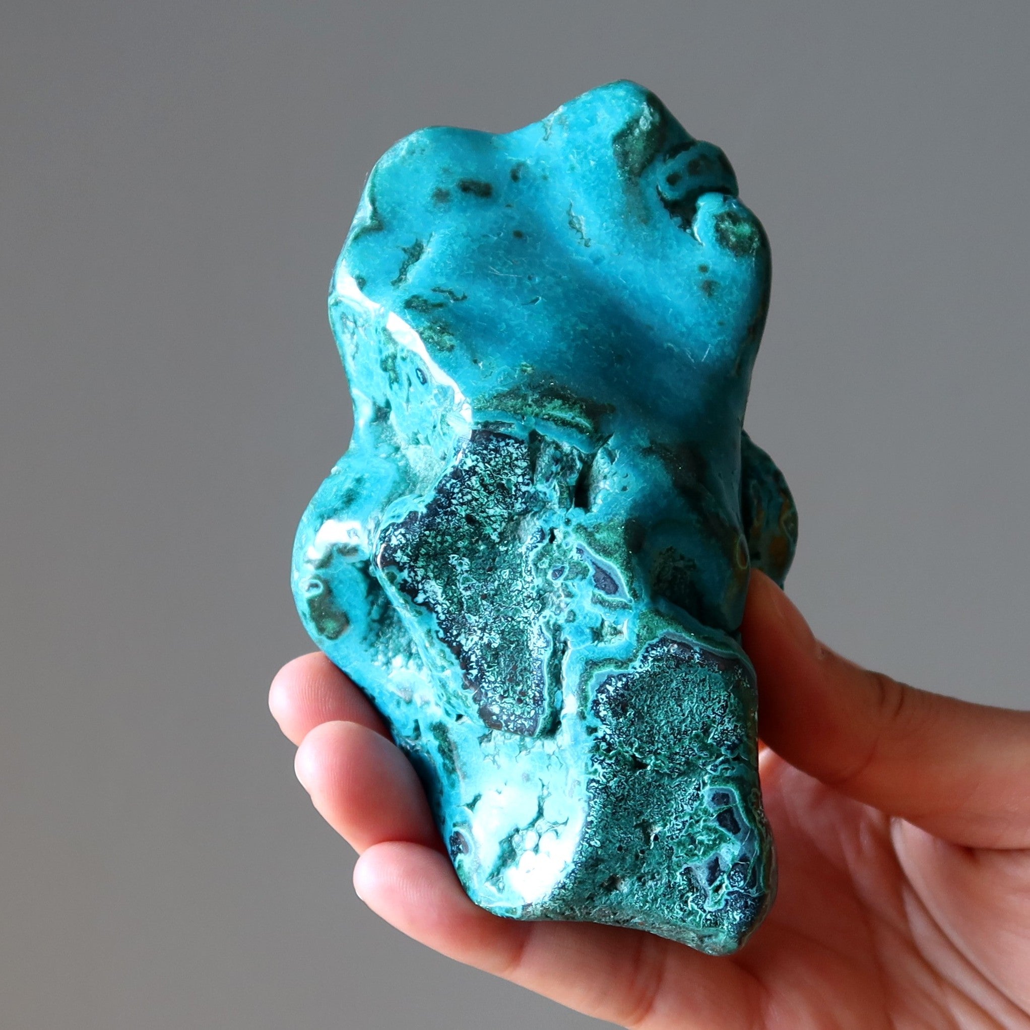 Chrysocolle Cristal brut Art Nature Pierre Bleue