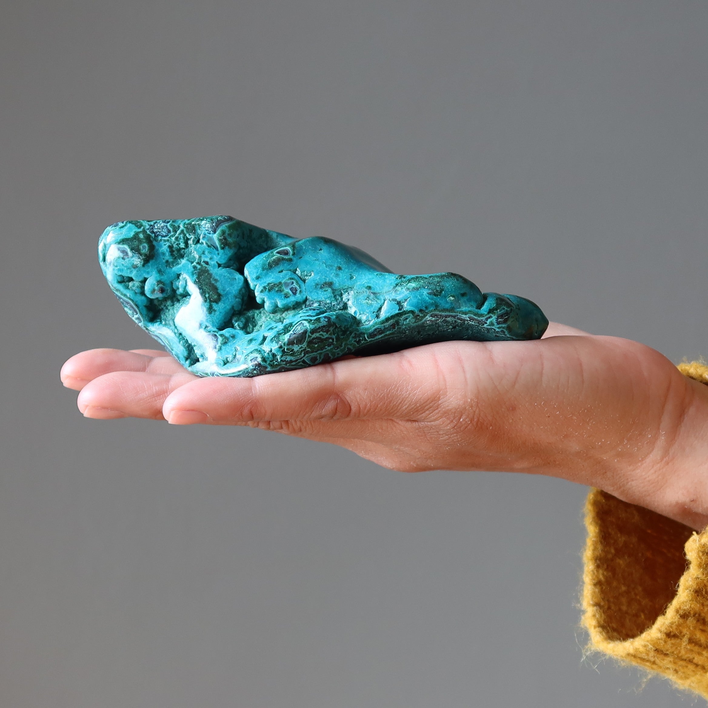 Chrysocolle Cristal brut Art Nature Pierre Bleue