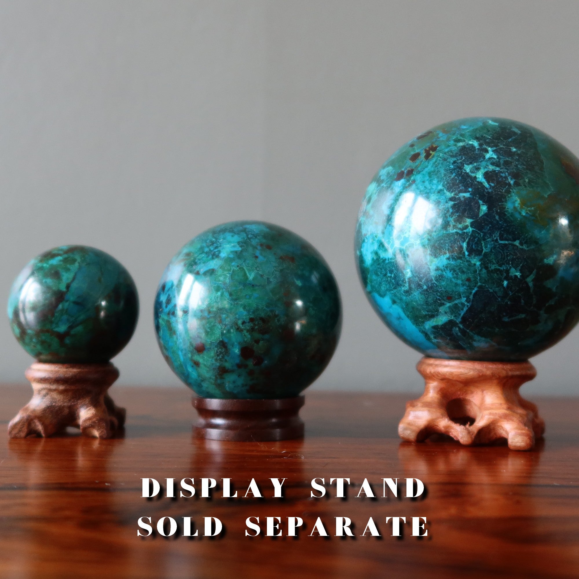 Chrysocolla Sphere First Class World Crystal Ball