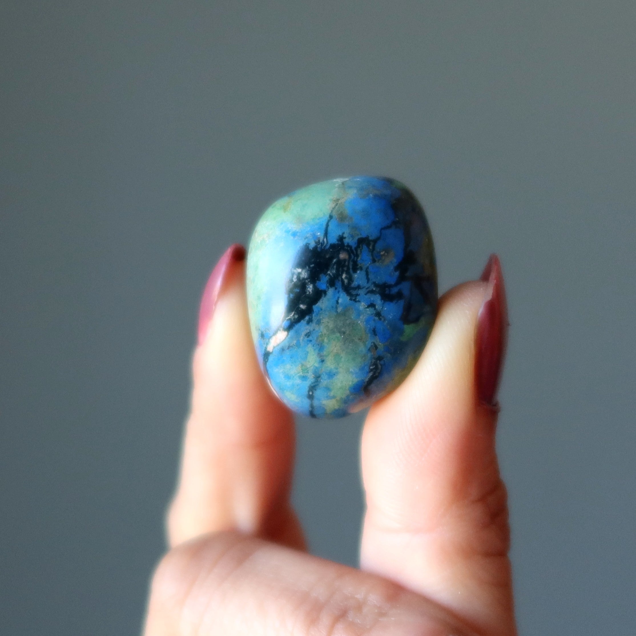Chrysocolle Roulée Bleu Vert Bonbon