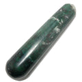Baguette de massage en quartz chrysocolle, pierre de bien-être verte