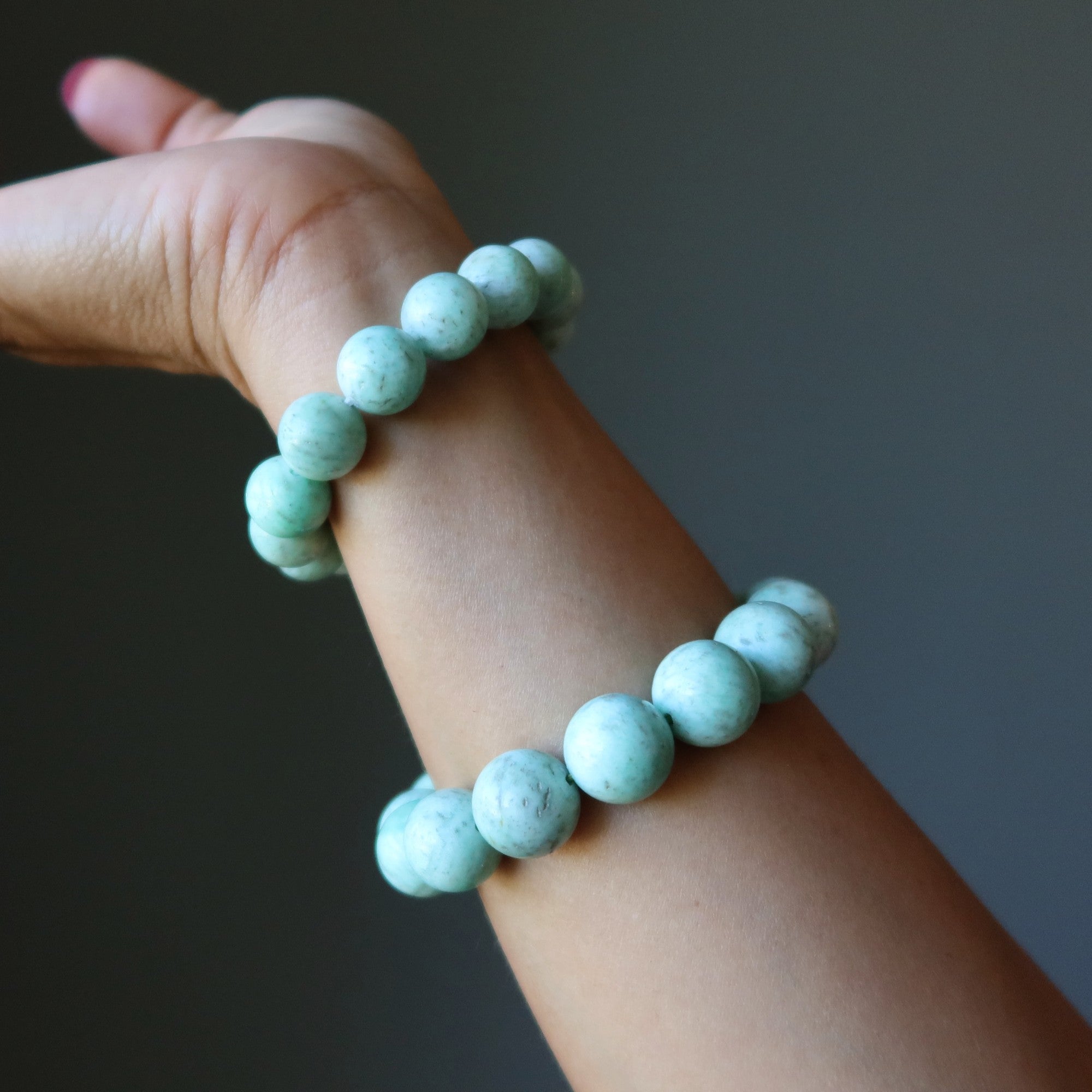 Chrysoprase Bracelet Green Gemstone Fresh New Beginnings