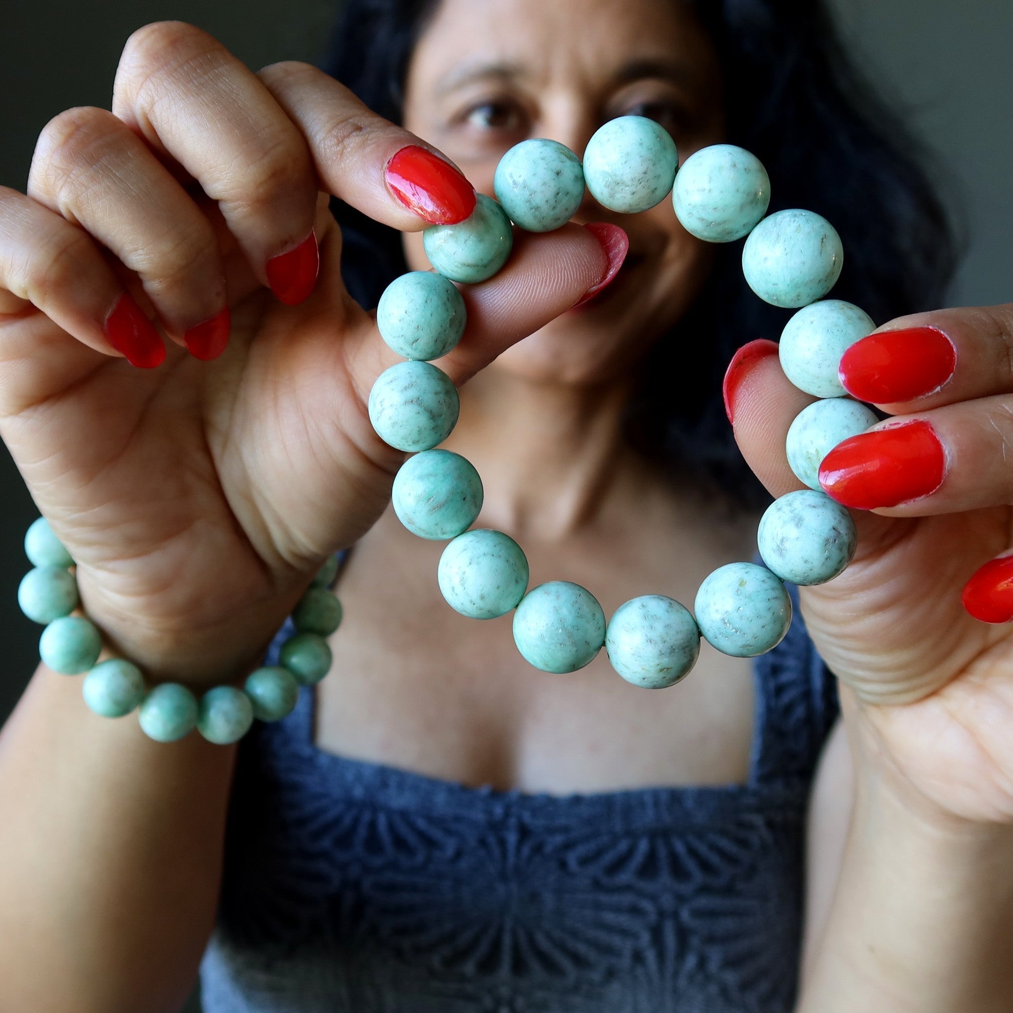 Chrysoprase Bracelet Green Gemstone Fresh New Beginnings