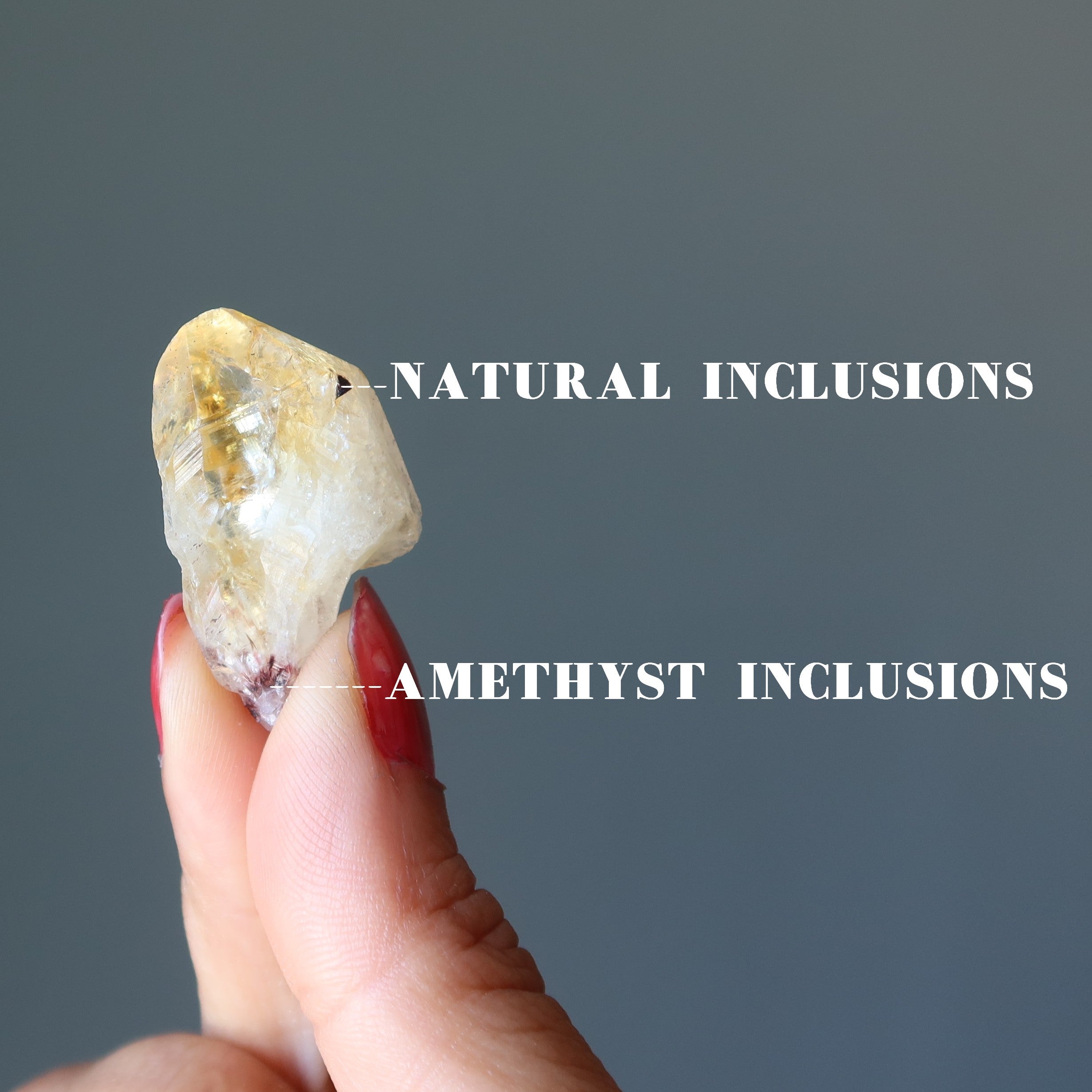 Citrine Raw Gemstone Point me to Prosperity