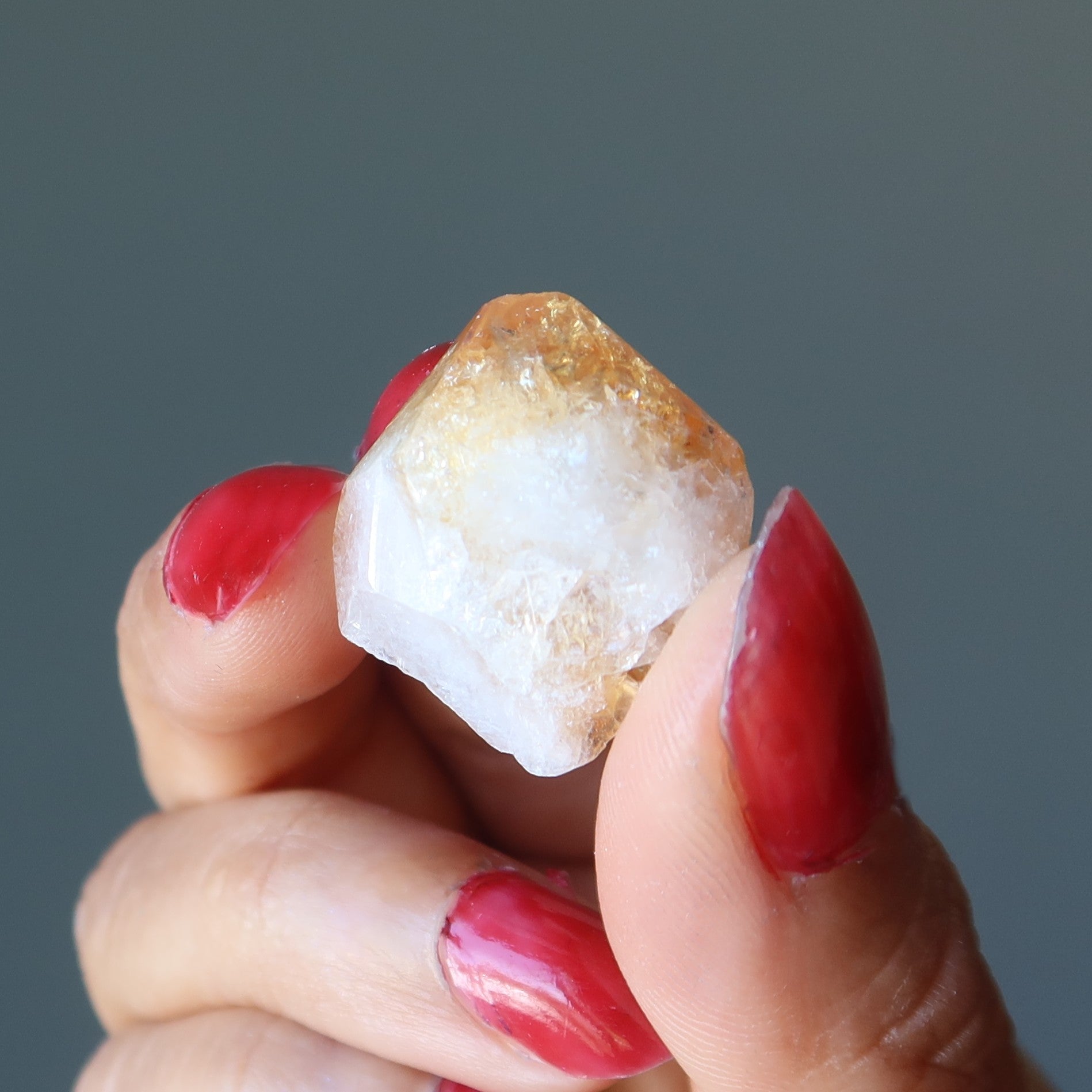 Citrine Raw Gemstone Point me to Prosperity