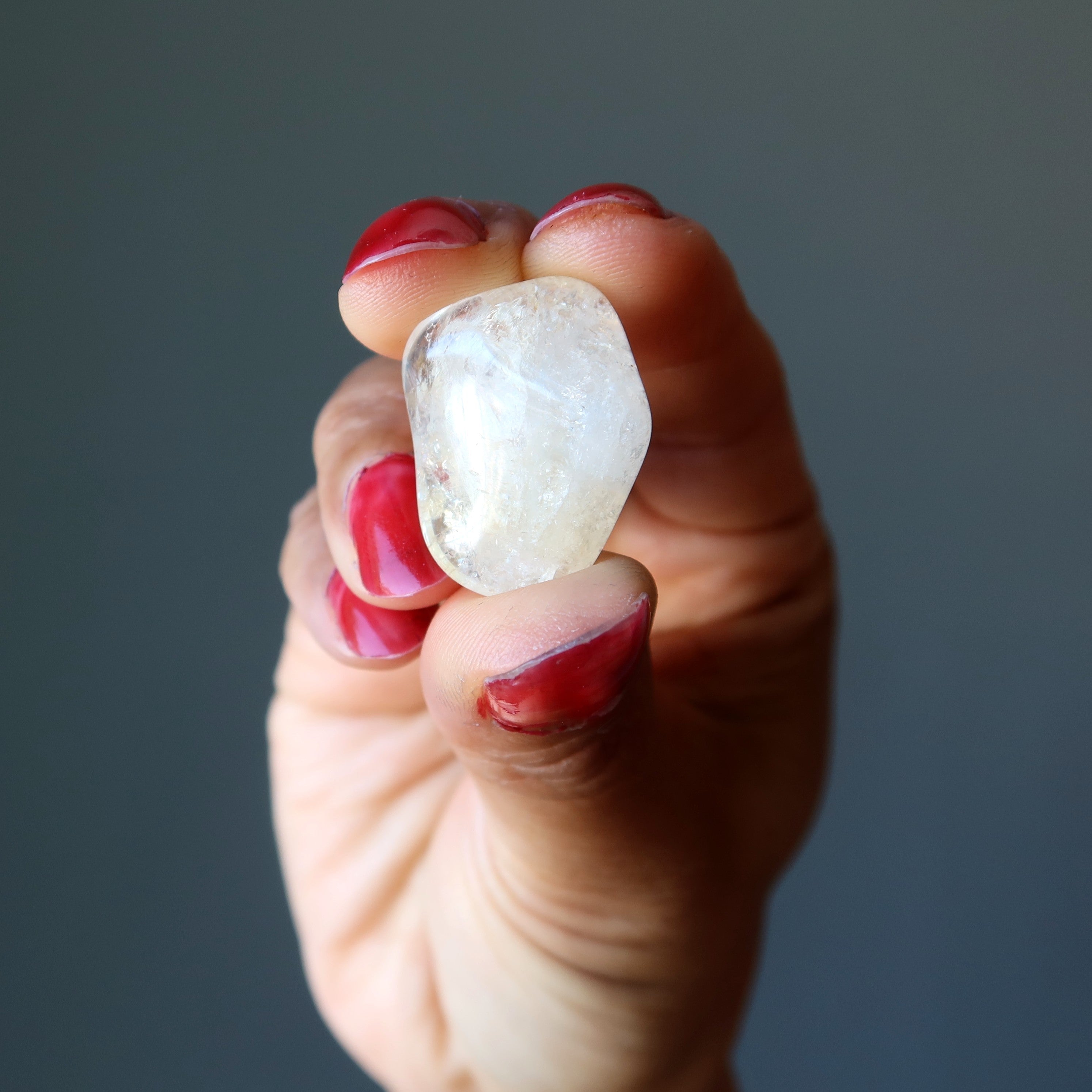 Citrine Pierre Roulée Cristal d'Abondance