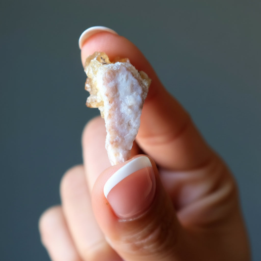 Paire de grappes de citrine : Pierres "Longue vie dans la prospérité" en écrin