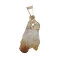 Citrine Necklace Prosperity Raw Gemstone Gold