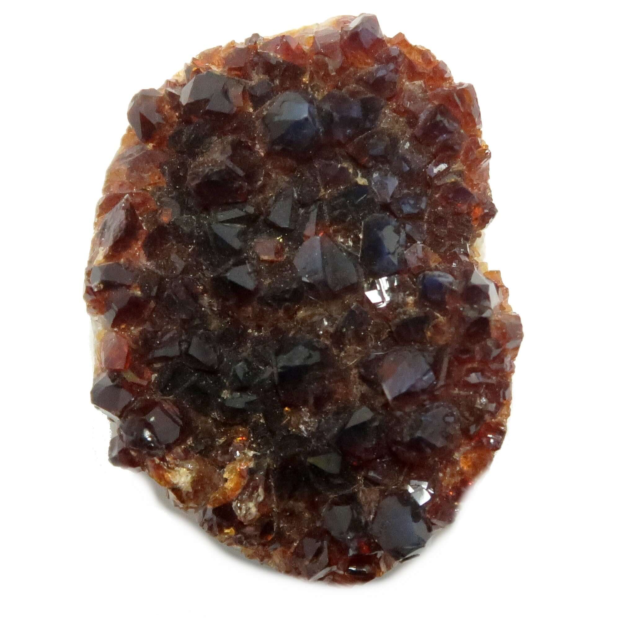 Citrine Cluster Grid Crystal Sweet Abundance Stone