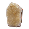 Citrine Ring Rich Geode Antiqued Bronze Adjustable