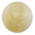 Sphère de citrine roulante : Boule de cristal d'abondance