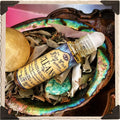 CLEANSE Elixier 1/3oz. KÖRPERÖL Roll-on. Duft von Brombeere & Salbei. Gesegnet mit Orangen Calcit & Blauer Chalcedon Kristallen.