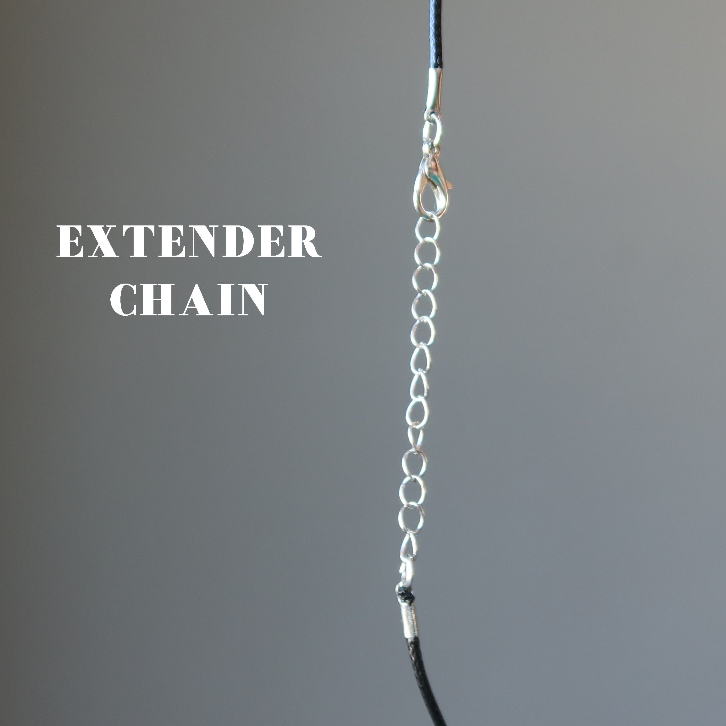 Collier cordon en coton Chaîne noire simplement élégante
