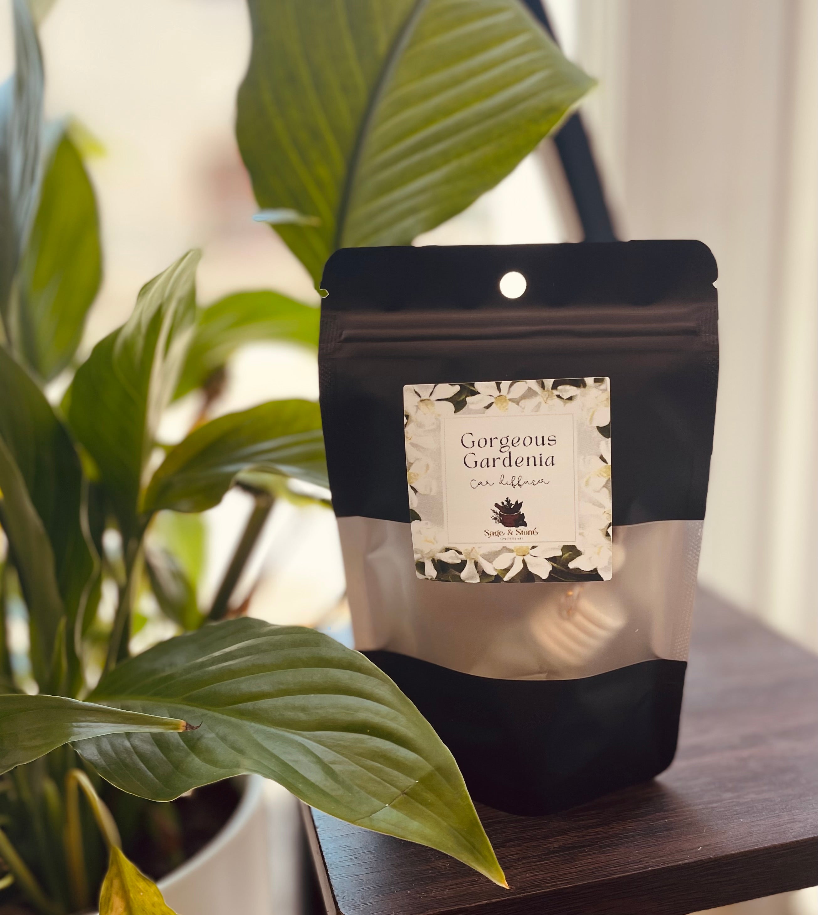 Diffuseur de voiture Gardenia éclatant