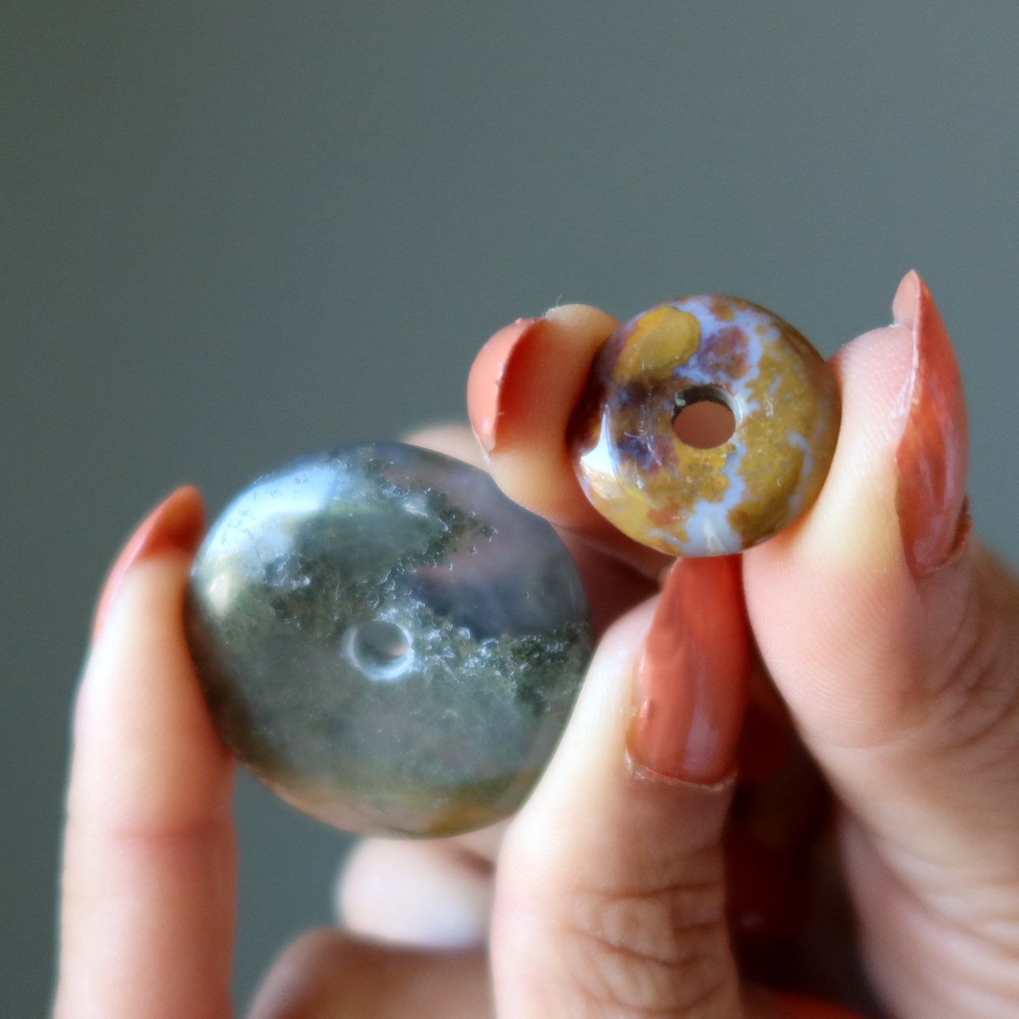 Gemstone Donut Bundle Colorful Vibe Display Stand Set of 34