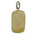 Druzy Quartz Pendant Window to Sparkling World