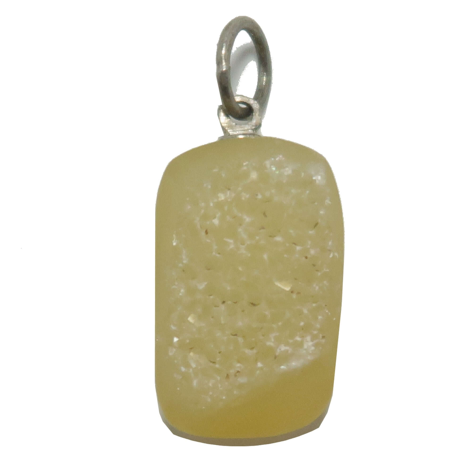 Druzy Quartz Pendant Window to Sparkling World