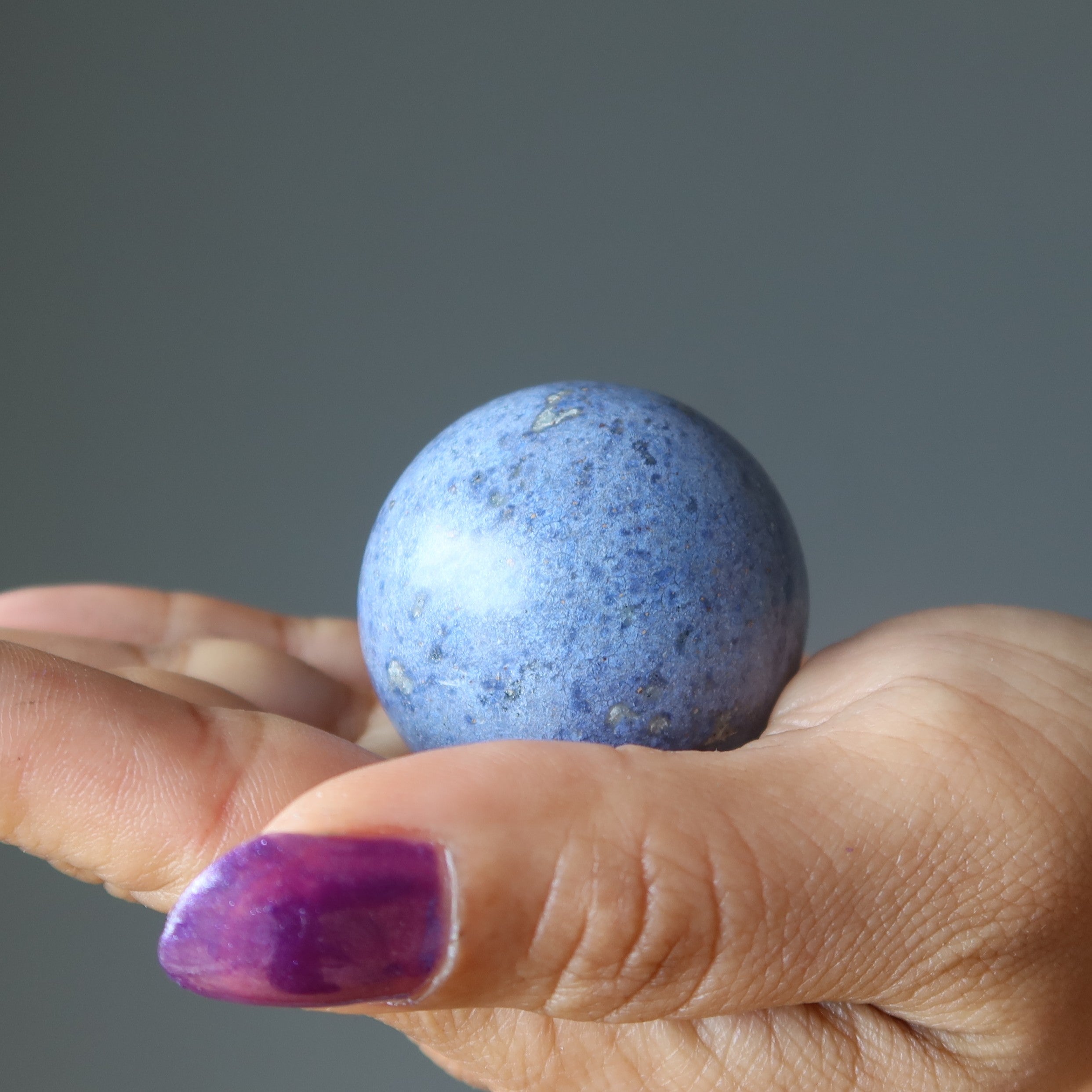 Dumortierite Sphere Blue Can-Do Crystal Ball