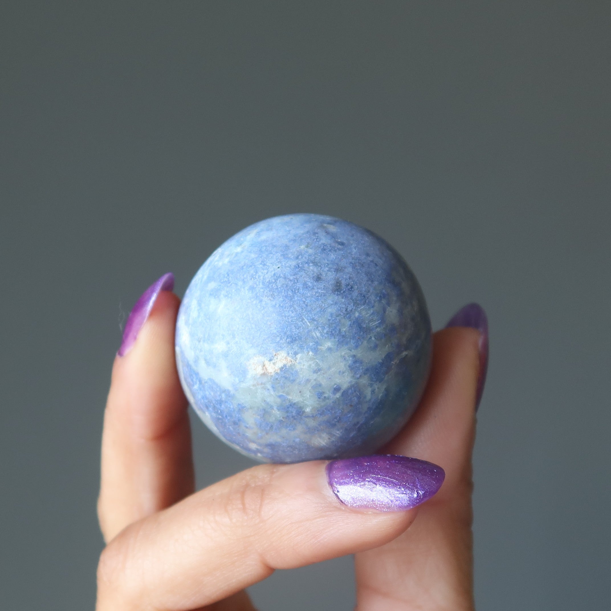 Dumortierite Sphere Blue Can-Do Crystal Ball