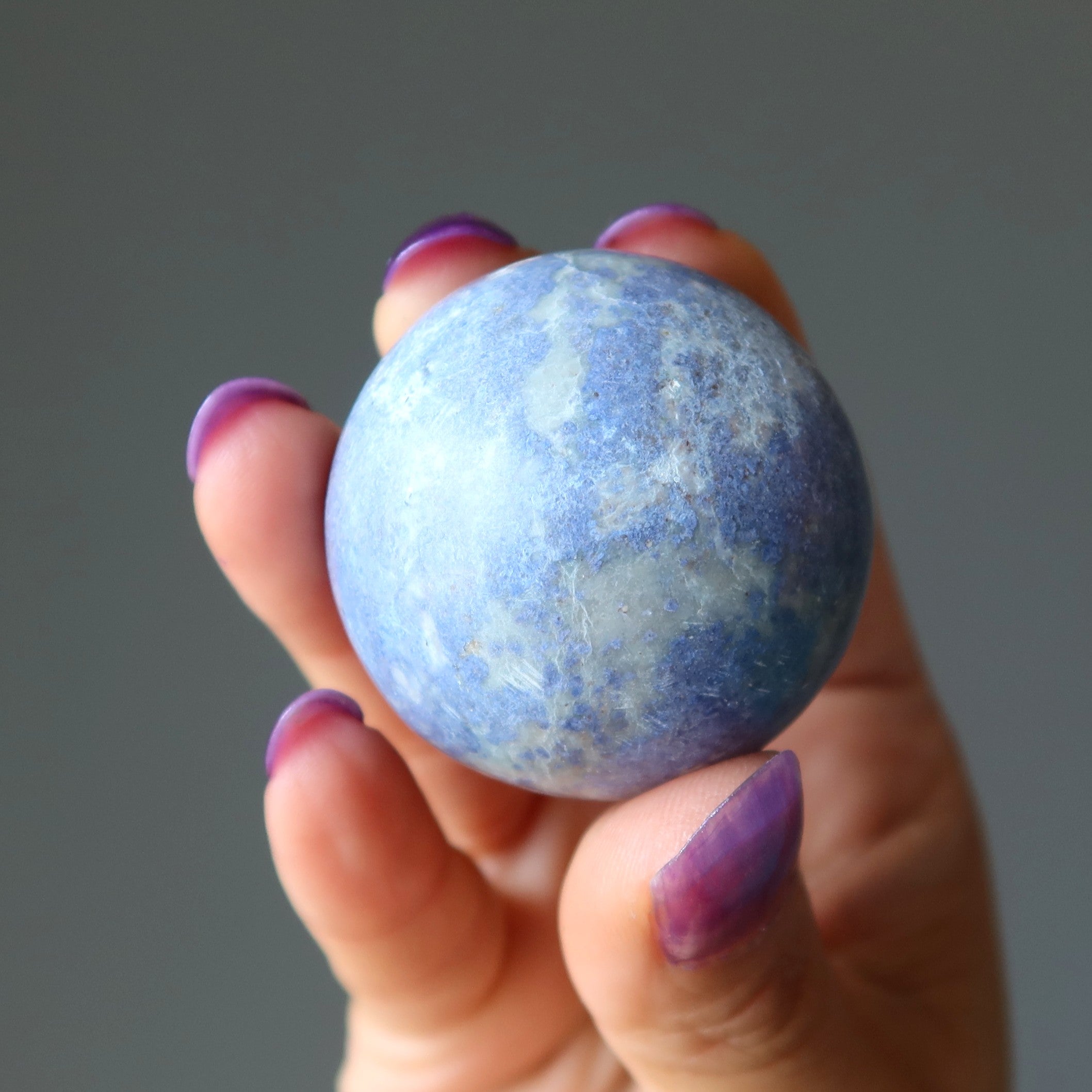 Dumortierite Sphere Blue Can-Do Crystal Ball