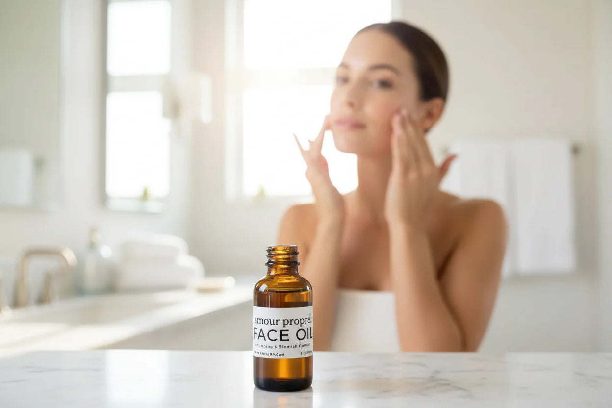 Anti-Aging Gesichtsöl gegen Hautunreinheiten