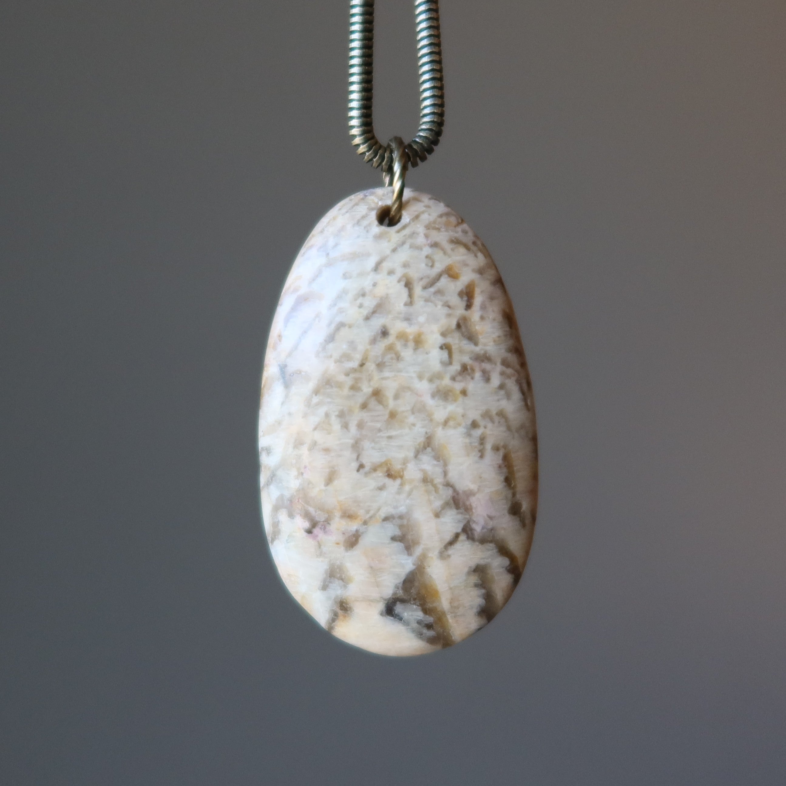 Golden Zebra Moonstone Necklace Savannah in the Sky