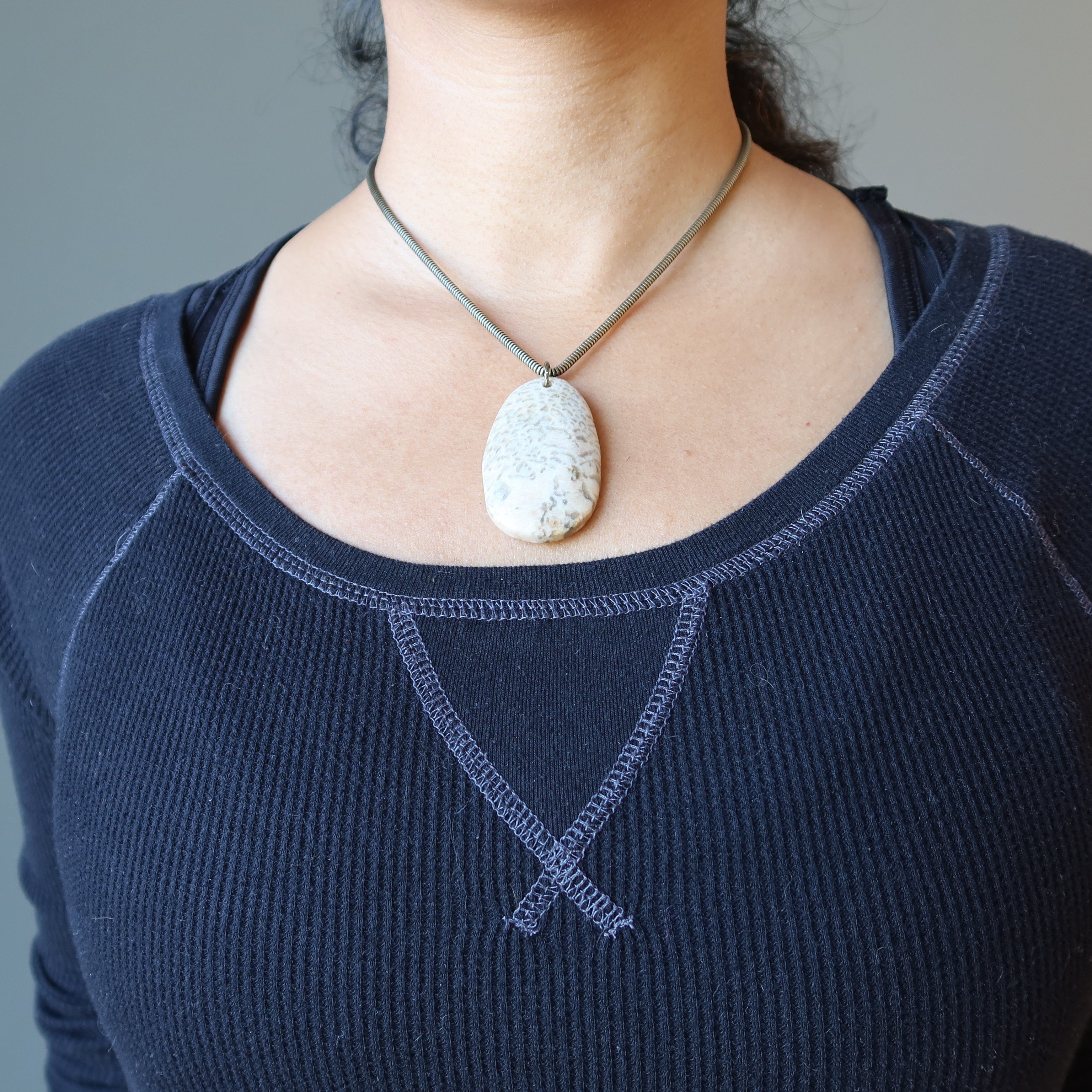 Golden Zebra Moonstone Necklace Savannah in the Sky
