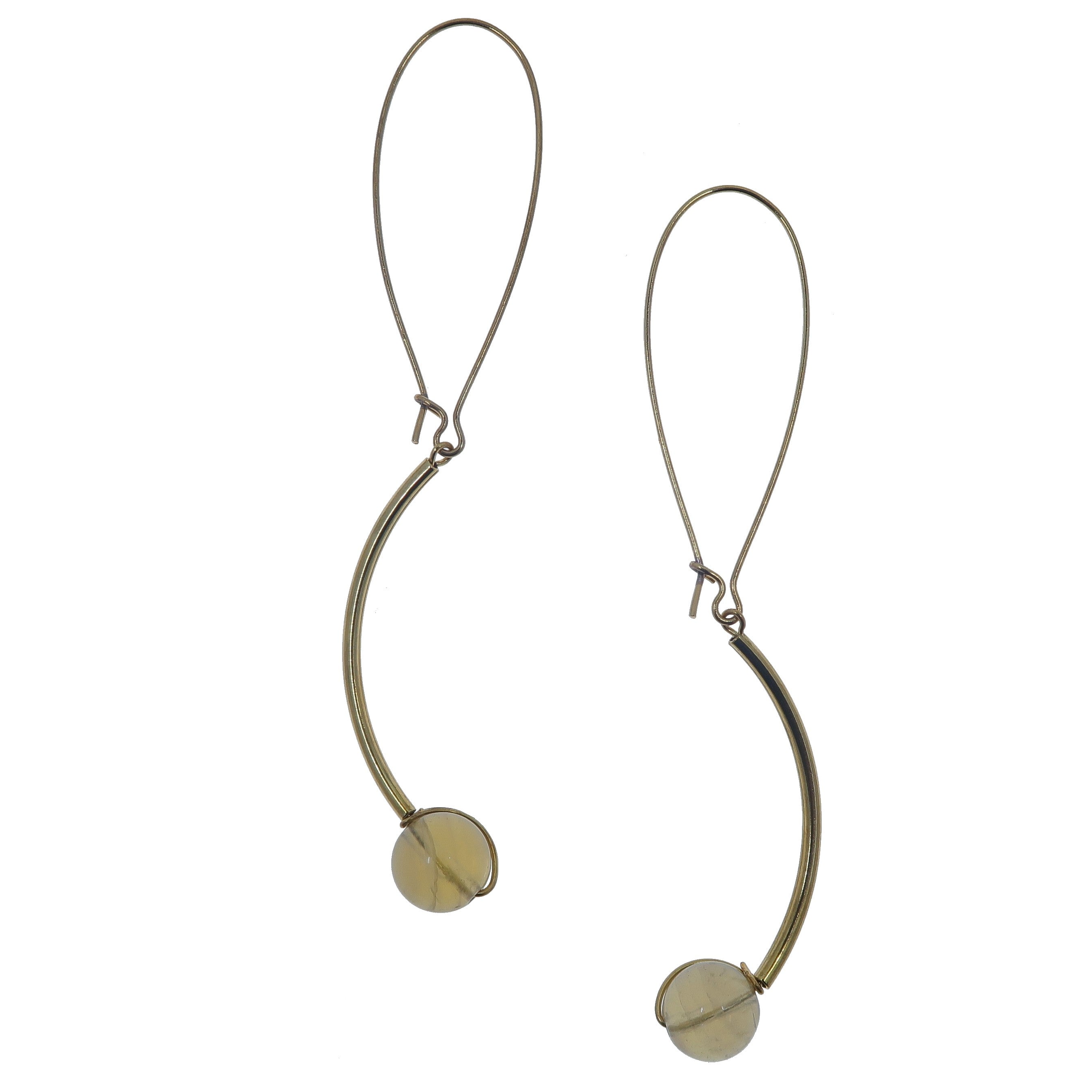 Fluorite Earrings Simple Elegance Spotlight Stones
