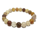 Fluorite Bracelet Golden Yellow Gemstone Eye on the Prize