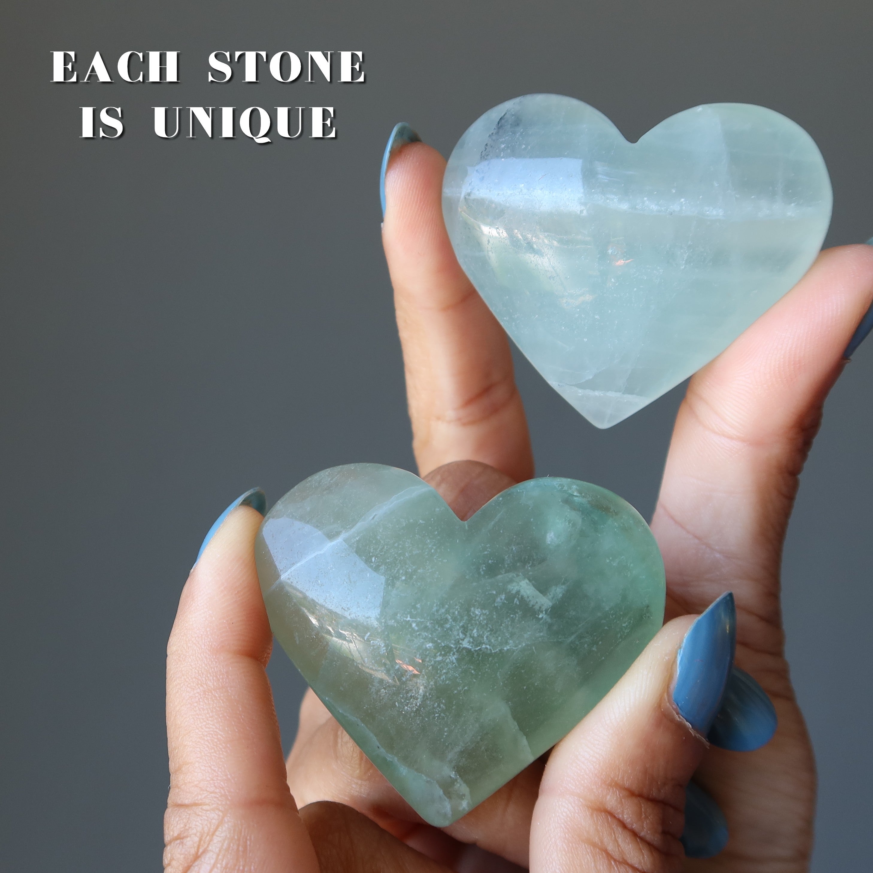 Cœur de Fluorite Vert Guru des Relations Amoureuses Pierre Précieuse