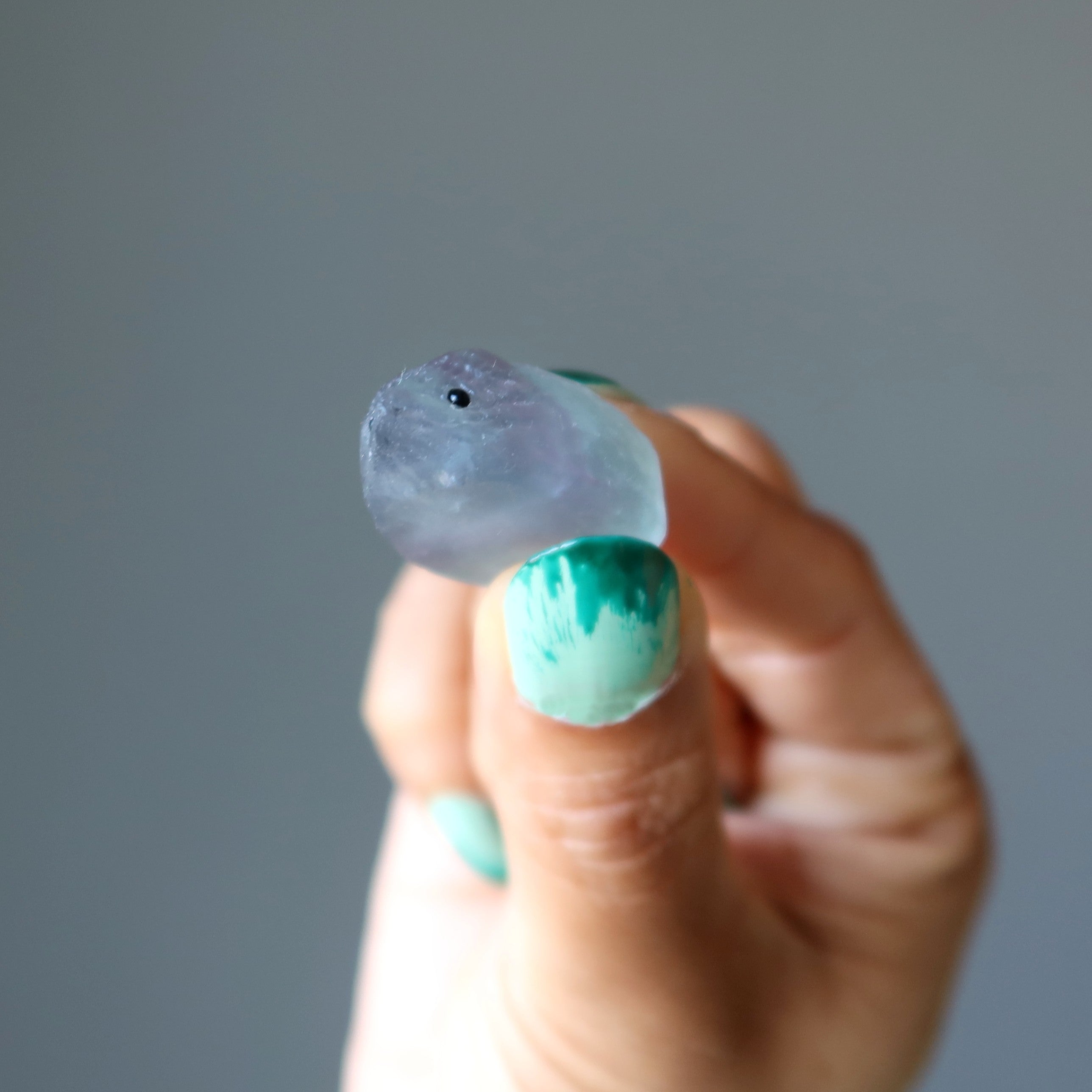 Fluorit Igel "Mein bester Freund" Regenbogen-Figur