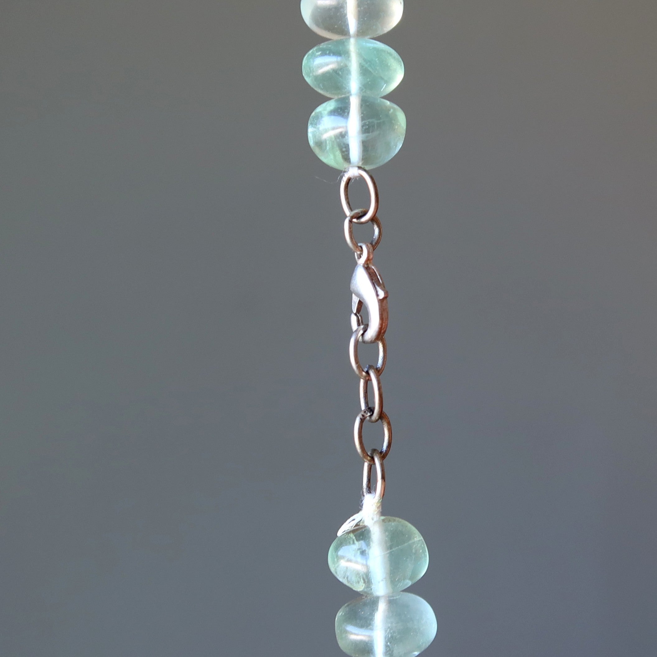 Fluorite Necklace Big Candy Aura Rainbow Crystal