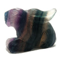 Fluorite Rabbit Hop to Health Fancy Figurine Crystal Carving