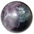 Fluorite Sphere Rainbow Focus Crystal Ball