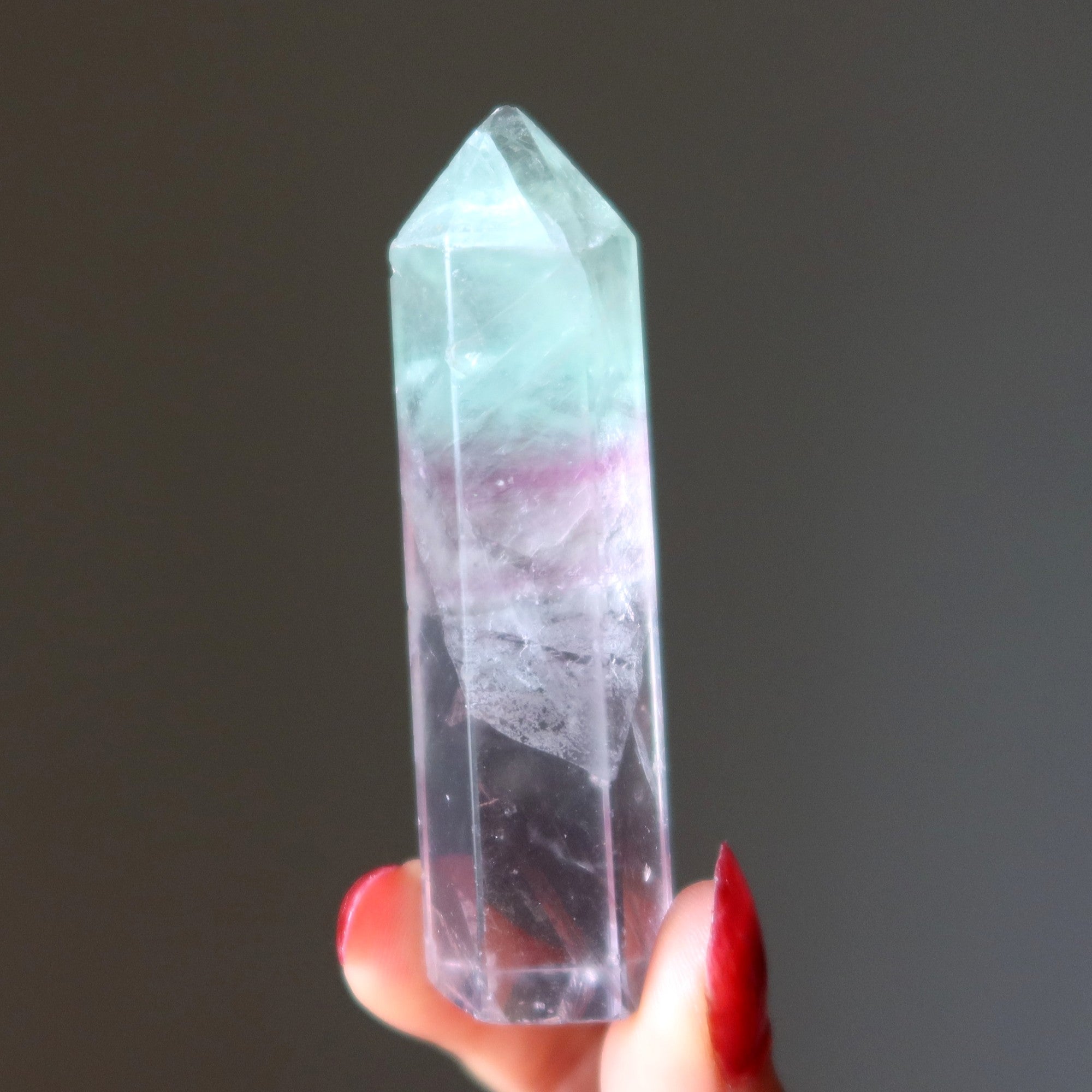 Fluorite Wand Tower Wounded Warrior
