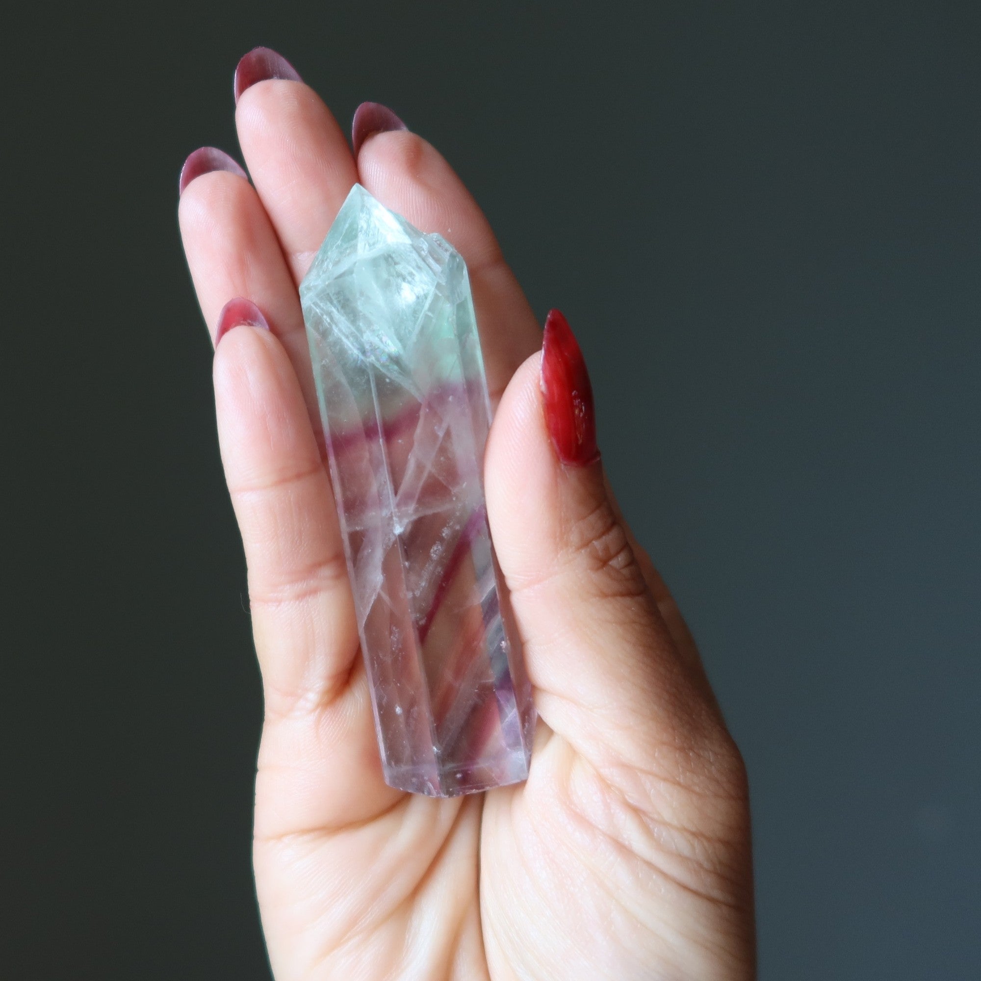 Fluorite Wand Tower Wounded Warrior