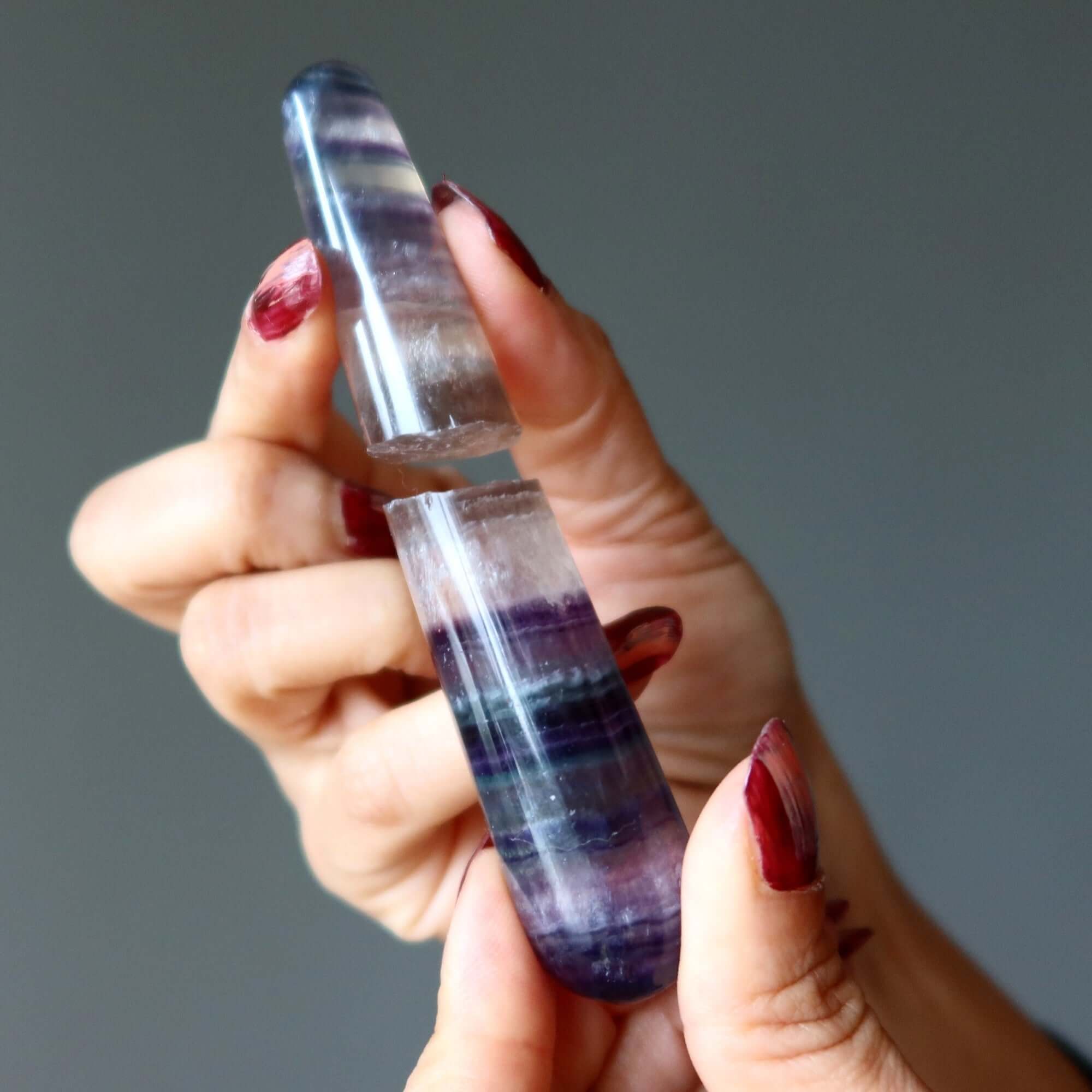 Baguette en fluorite – Set de baguettes – Guerriers blessés