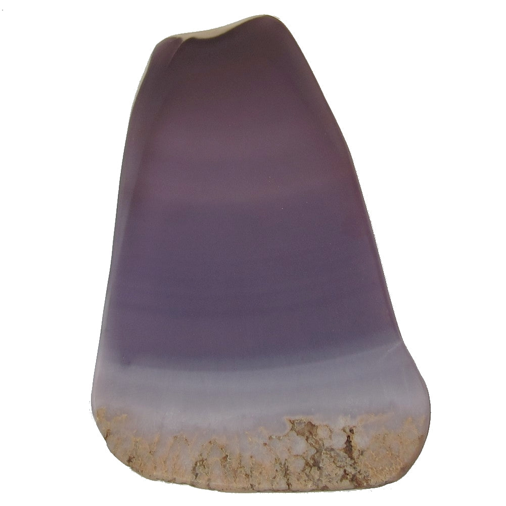 Plaque de rechargement en fluorite polie violette – Pierre de cristal magnifique