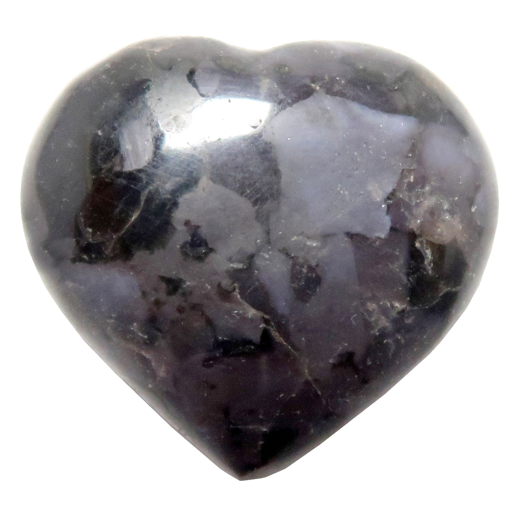 Gabbro Heart Pagan Spirit Indigo Black Stone