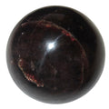 Sphère de Grenat Vin Rouge Profond Boule de Cristal Fin