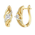 Clous d'oreilles en argent sterling 925 et moissanite 0,5 carat pour couples femmes hommes