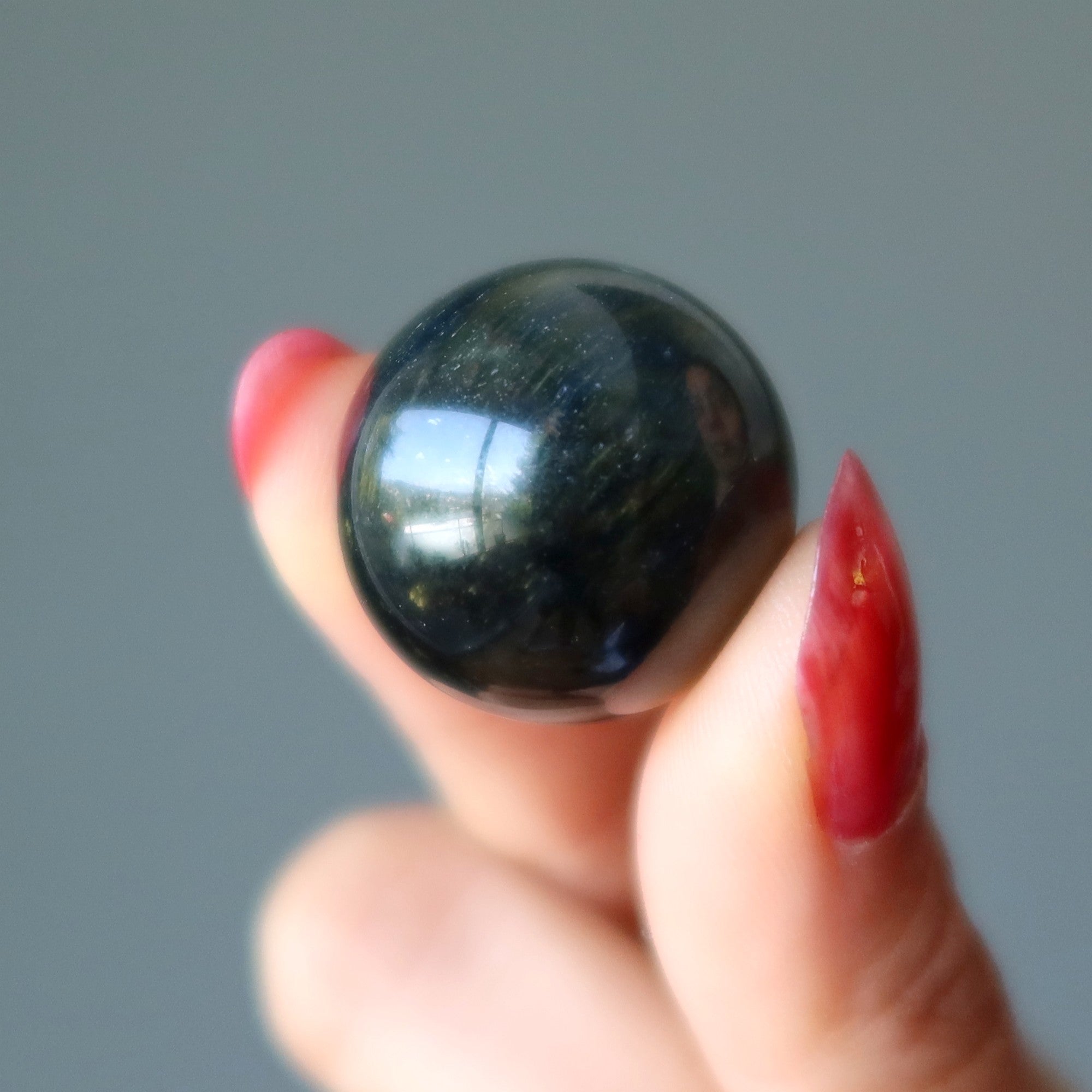 Hawks Eye Sphere Keen Insights Crystal Ball
