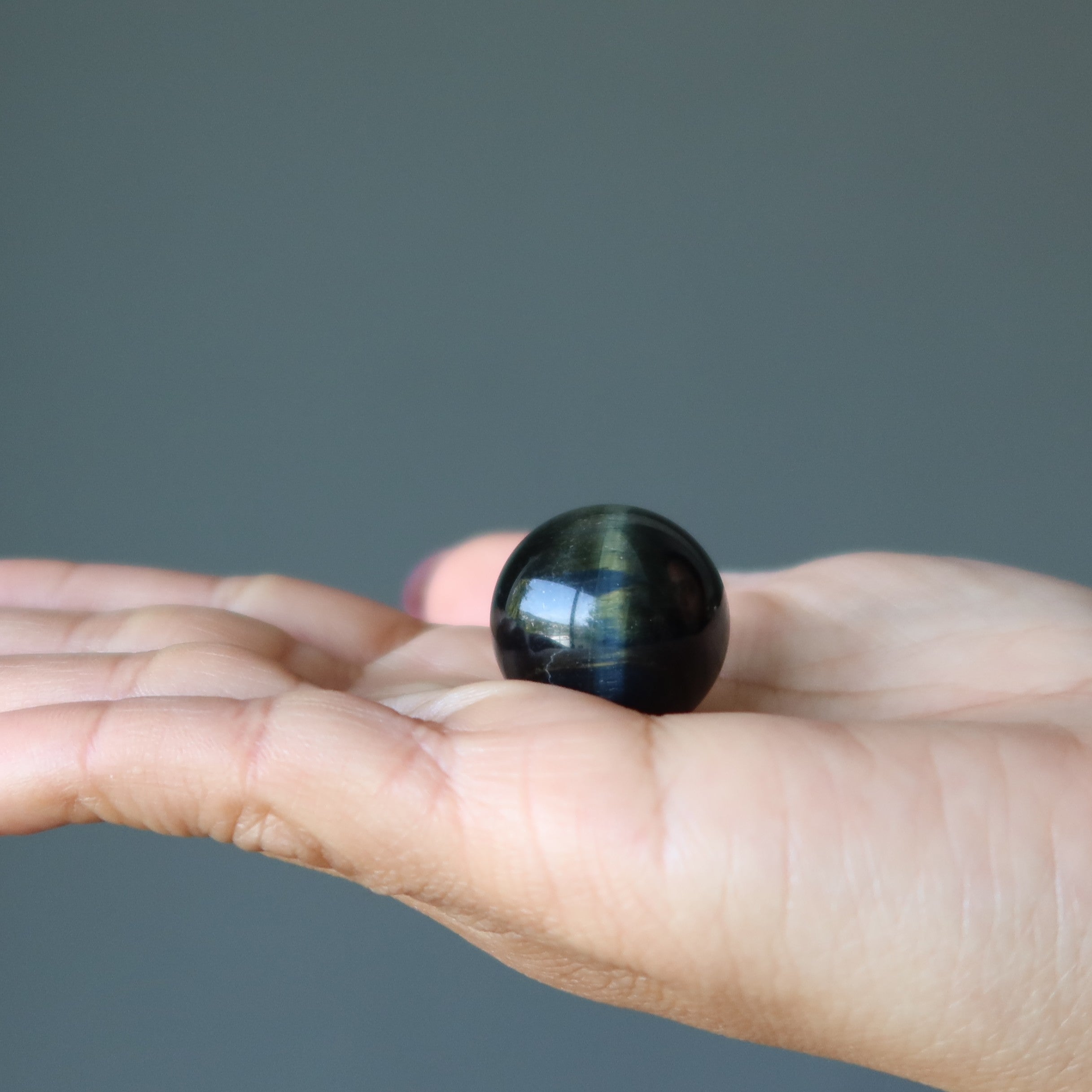 Hawks Eye Sphere Keen Insights Crystal Ball