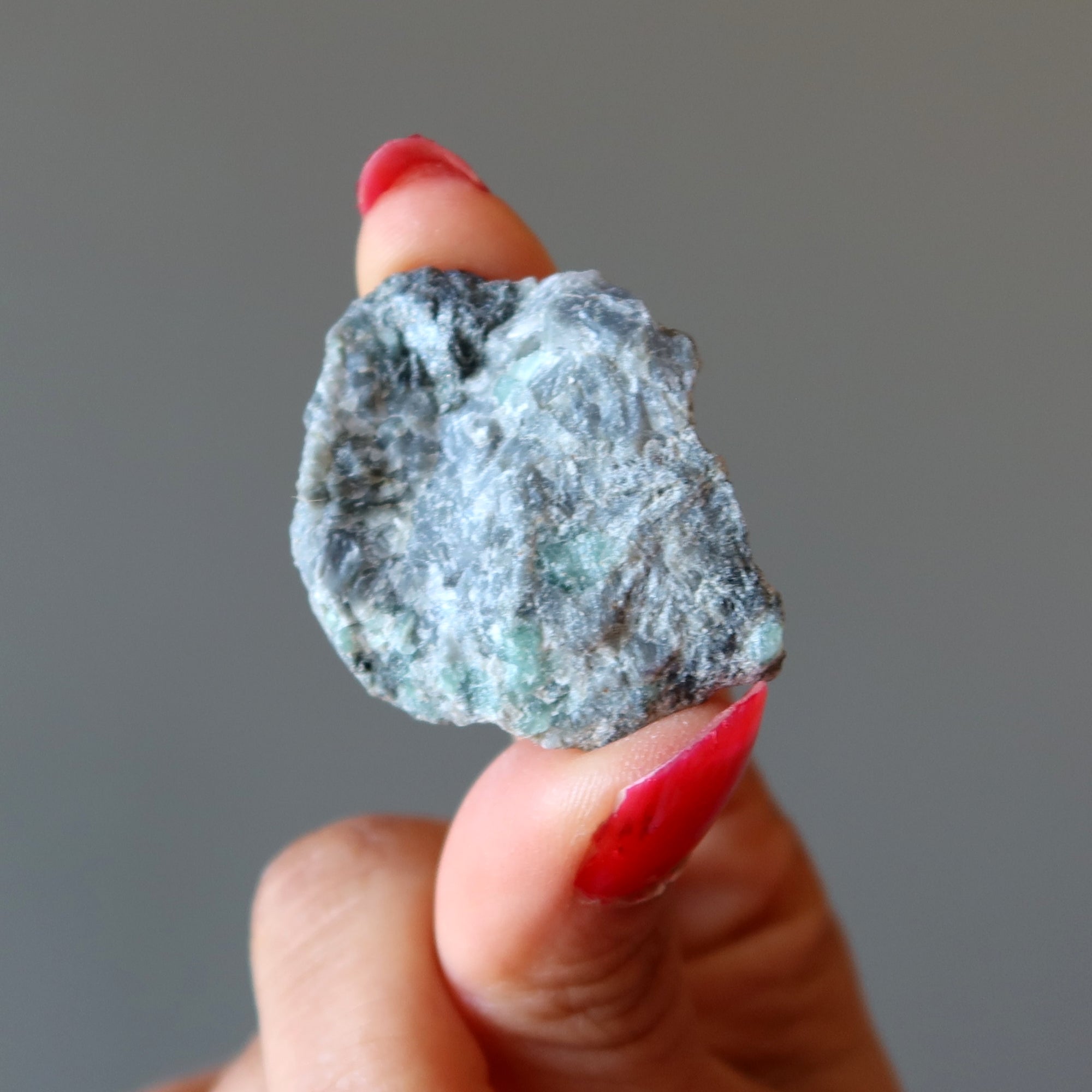 Heart Chakra Raw Crystal Set Diopside Rose Quartz Calcite Emerald